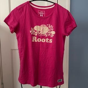 Roots Canada Logo Beaver T-Shirt